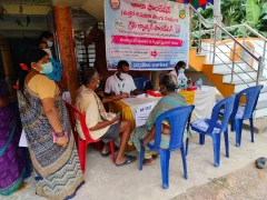 TANA Foundation Cancer Screening Camp in Kakileru 19 Aug 2022