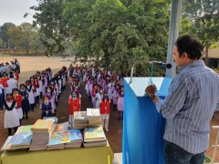 TANA Libraries Coordinator Donated Books to BVM School