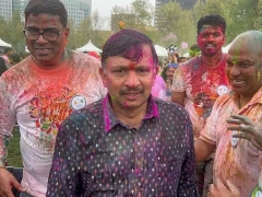 TANA Team joined hands with AIA Grand Holi Fest 2022