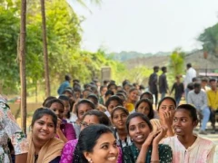 TTA Members Visits Venkateswara Govt Sschool in Valigonda 20 Dec 2023