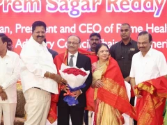 Vishwa Vaidya Vibhushan Award to Dr. Premsagar Reddy in Nellore