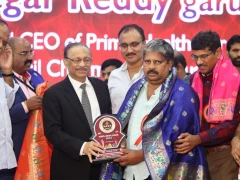 Vishwa Vaidya Vibhushan Award to Dr. Premsagar Reddy in Nellore