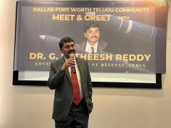 Dallas NRIs Meet & Greet with Dr G Sateesh Reddy