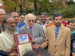 Gandhi Peace Pilgrim Award to Sri Sri Ravi Shankar