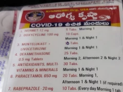 Krishna NRI Donates Covid Medical Kits