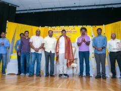 Meet & Greet with TDP Leader Dhulipala in St. Luis
