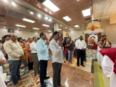 NRI TDP Leaders Prayers for Chandrababu's health in Milpitas
