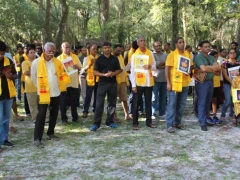NRI TDP Tampa Protest against Chandrababu Arrest