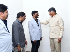 NRI TDP Team Meets Chandrababu