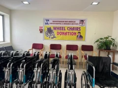 Potluri Ravi Donated Wheel Chairs to Basavatharakam Hospital