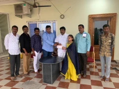 Potluri Ravi Financial Help to the Students
