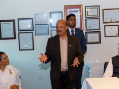San Francisco New Consul General Srikar Reddy at Community Reception