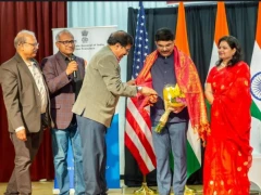 San Francisco New Consul General Srikar Reddy at Community Reception
