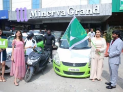 Actress Sreemukhi Inaugurates Whipride Taxi Services