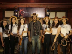 Lion Kiron K Party in Cowboy Style and Fashion Show