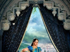 Poster of Anushka in Baahubali 2