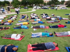3rd International Day of Yoga at MGMNT in Dallas