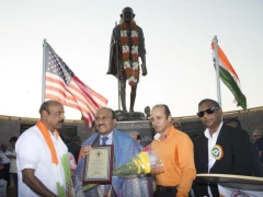 Independence Day at Mahatma Gandhi Memorial