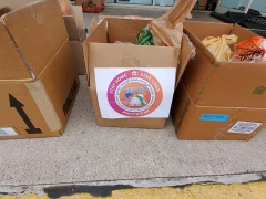 GWTCS Donated Groceries to Students in VA 19 Apr 2020