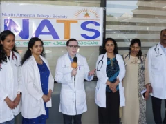 Free Health Camp conducted by NATS in  Dallas