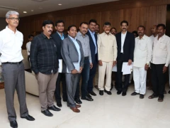 NATS Delegates Meets CM Chandrababu