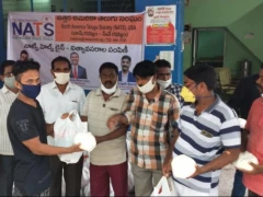 NATS Distributed Groceries in Kurnool 31 May 2020