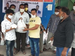 NATS Distributed Groceries in Kurnool 31 May 2020