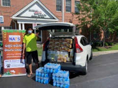 NATS Distributed Groceries in North Carolina 20 Jun 2020
