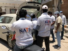 NATS Help to Poor People in Guntur 29 Apr 2020