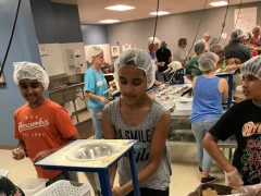 NATS Packed with 60 Thousand Food Packets for FMSC