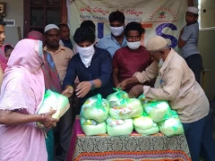 NATS helps to Muslim Families in Guntur 24 May 2020