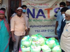 NATS helps to Muslim Families in Guntur 24 May 2020