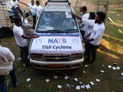 NATS helps to Titli Cyclone Victims