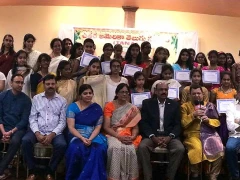 100 NRI students received Music Course Certificates
