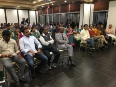 Dr Gudaru Jagadeesh meets with Dallas NRIs