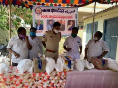 TANA Distributed Home Needs in Kothagudem 1 May 2020