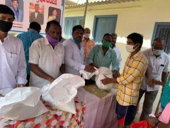 TANA Distributed Home Needs in Kothagudem 1 May 2020