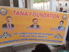 TANA Donates Food in Marripalam and Chintala 13 May 2020