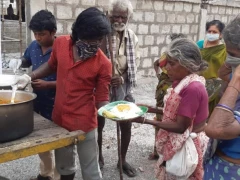TANA Lunch donation in Vijayawada 19 May 2020