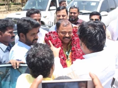TANA President Satish Vemana Visits Madanapalle