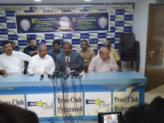 TANA Press Meet at Press Club Hyderabad 16 Apr 2019