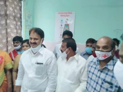 TANA and Red Cross Distributed Masks in Repalle 9 May 2020