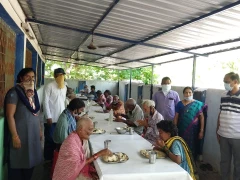 TANA and Spurthi Trust Donates Food in Vijayanagaram 14 May 2020