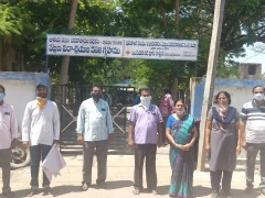 TANA and Spurthi Trust Donates Food in Vijayanagaram 14 May 2020