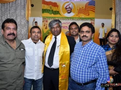 Jayaram Komati Felicitated  at Masala Restaurant