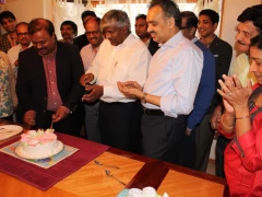 Jayaram Komati Felicitation at Jampala Chowdary Residence
