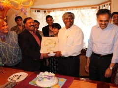 Jayaram Komati Felicitation at Jampala Chowdary Residence