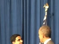 Nara Lokesh met Barak Obama