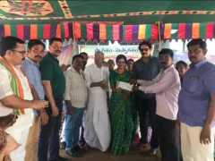 Talluri Panchaksharaiah Trust Donates 1.4 lakh to MSR School