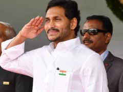 AP CM YS Jagan Flag Hoisting in Vijayawada